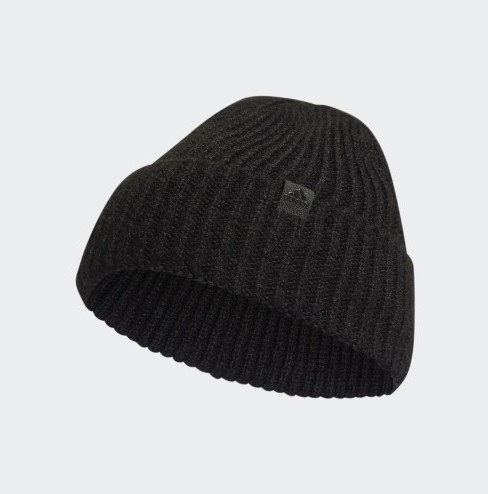 아디다스 여성용 56호 블랙 커프 비니 HM9906 겨울 모자 비니모자